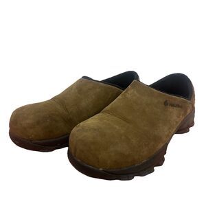 Nautilus N1880M Work Shoes Size 7.5 Men's Slip-On Steel Toe Safety Comfort